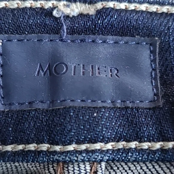 Mother Jeans The Looker Frayed Ends Ankle Cut Size 30 - Picture 4 of 11
